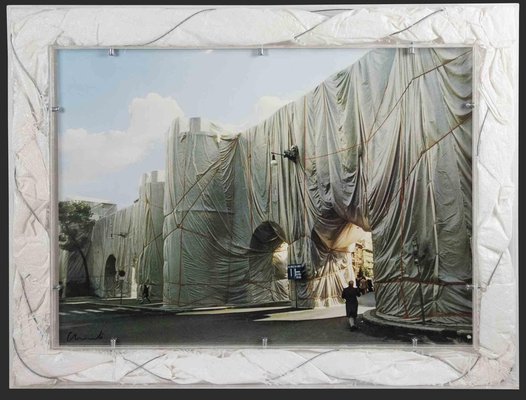 Christo and Jeanne-Claude, Wrapped Roman Wall, Photolithograph, 1974-ZCI-1762110