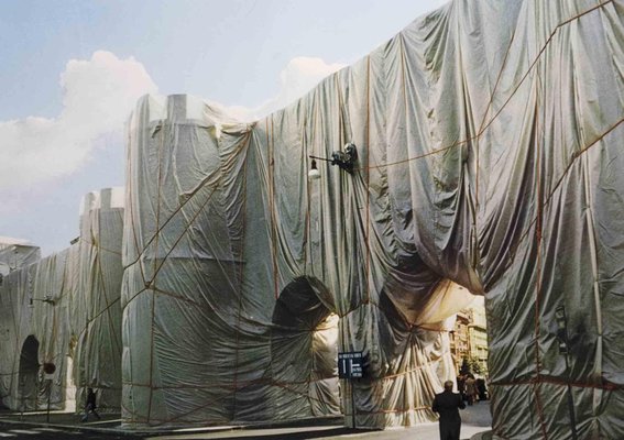 Christo and Jeanne-Claude, Wrapped Roman Wall, Photolithograph, 1974-ZCI-1762110