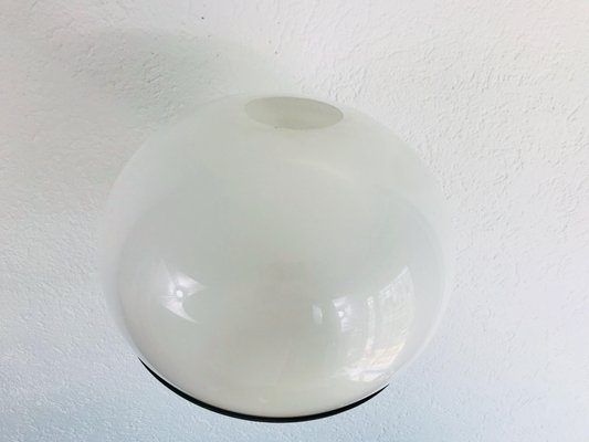 Chrome and Acrylic Glass Wall Light from Arteluce, Italy, 1970s-PUK-675875