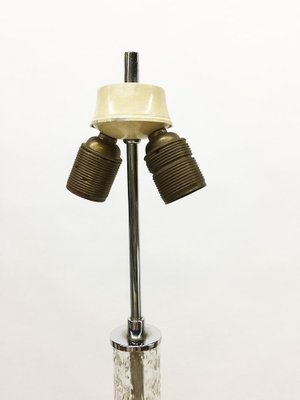 Chrome and Crystal Floor Lamp, 1950s-UCH-1224934