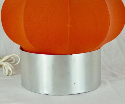 Chrome and Fabric Table Lamp, 1960s-ROJ-725418