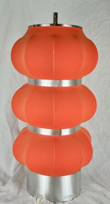 Chrome and Fabric Table Lamp, 1960s-ROJ-725418