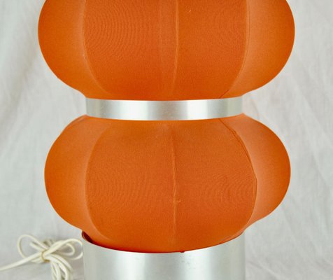 Chrome and Fabric Table Lamp, 1960s-ROJ-725418