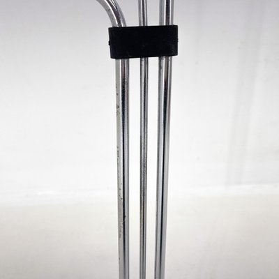 Chrome and Glass Floor Lamp attributed to Lidokov, Former Czechoslovakia, 1970s-TZ-1752840