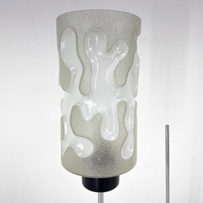 Chrome and Glass Floor Lamp attributed to Lidokov, Former Czechoslovakia, 1970s-TZ-1752840