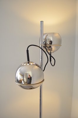 Chrome Ball Floor Lamp, 1970s-OV-1797999