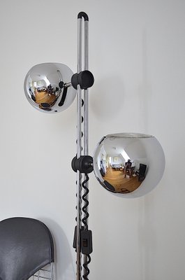 Chrome Ball Floor Lamp From Staff, 1970s-OV-1328870