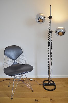 Chrome Ball Floor Lamp From Staff, 1970s-OV-1328870