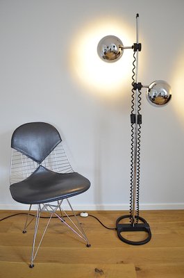 Chrome Ball Floor Lamp From Staff, 1970s-OV-1328870