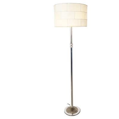 Chrome Brutalist Floor Lamp, 1970s-IRH-1313523