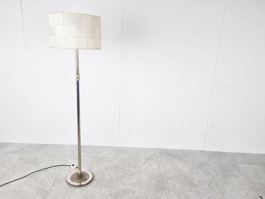 Chrome Brutalist Floor Lamp, 1970s-IRH-1313523