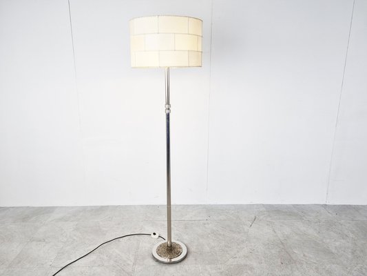 Chrome Brutalist Floor Lamp, 1970s-IRH-1313523