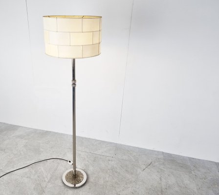 Chrome Brutalist Floor Lamp, 1970s-IRH-1313523