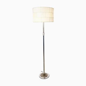 Chrome Brutalist Floor Lamp, 1970s-IRH-1313523