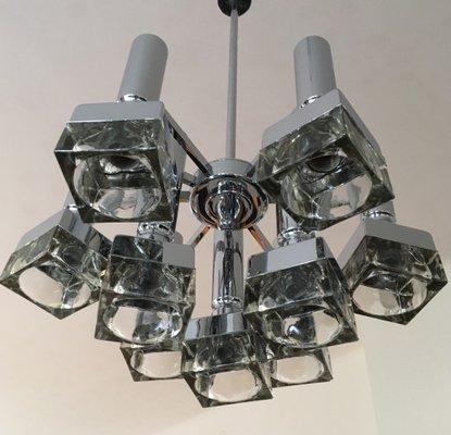 Chrome Ceiling Lamp, 1960s-LXP-1007314