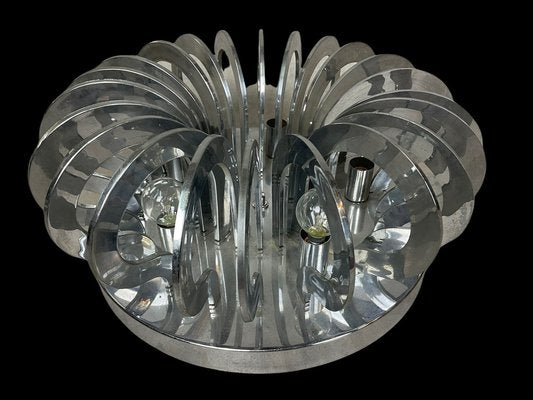 Chrome Ceiling Light, 1970s-SDV-1034646