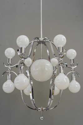 Chrome Chandelier, Vienna, 1920s-SPD-1410937