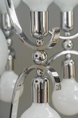 Chrome Chandelier, Vienna, 1920s-SPD-1410937