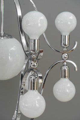 Chrome Chandelier, Vienna, 1920s-SPD-1410937