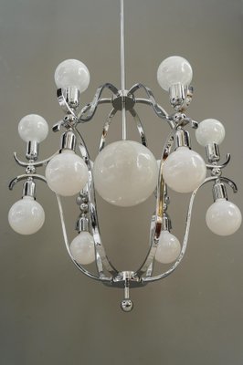 Chrome Chandelier, Vienna, 1920s-SPD-1410937