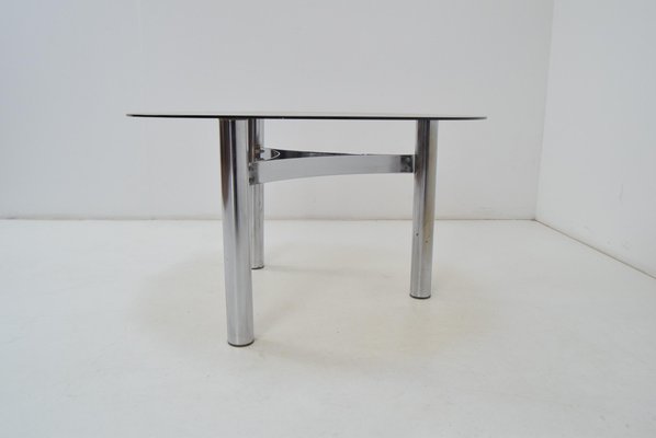 Chrome Coffee or Side Table, Czechoslovakia, 1980s-TZ-933422