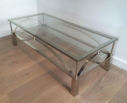 Chrome Coffee Table, 1960s-BA-1365659