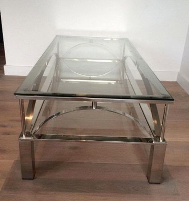 Chrome Coffee Table, 1960s-BA-1365659