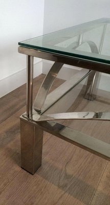 Chrome Coffee Table, 1960s-BA-1365659