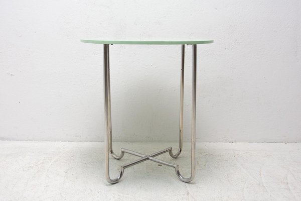 Chrome Coffee Table by Hynek Gottwald, 1930s-HXT-999859