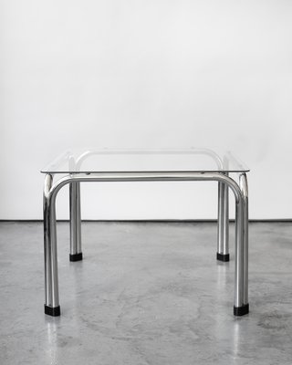 Chrome Coffee Table by Viliam Chlebo for Kodreta, 1980s-QAX-1720043