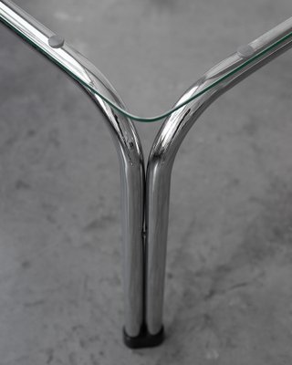 Chrome Coffee Table by Viliam Chlebo for Kodreta, 1980s-QAX-1720043