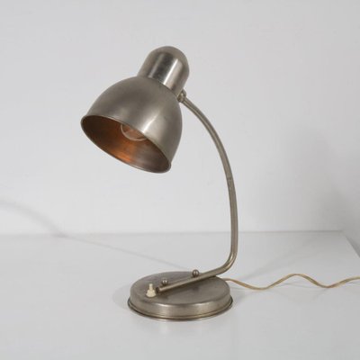 Chrome Metal Desk Lamp from Daalderop, 1930s-DV-626582