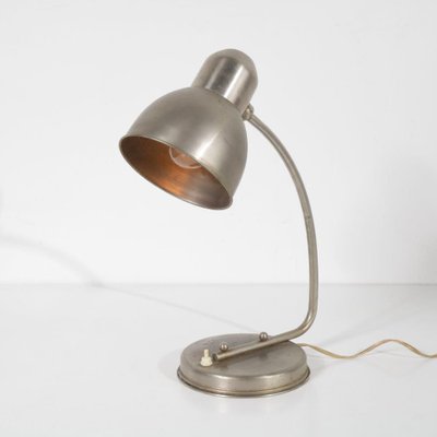 Chrome Metal Desk Lamp from Daalderop, 1930s-DV-626582