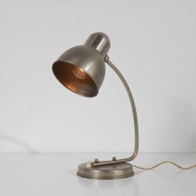 Chrome Metal Desk Lamp from Daalderop, 1930s-DV-626582