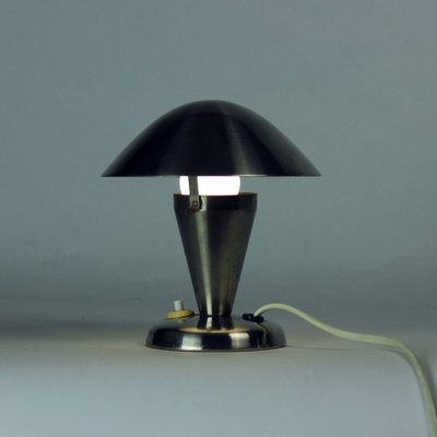 Chrome Mushroom Table Lamp by Josef Jirka for Napako, 1960s-UL-1450831