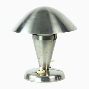 Chrome Mushroom Table Lamp by Josef Jirka for Napako, 1960s-UL-1450831