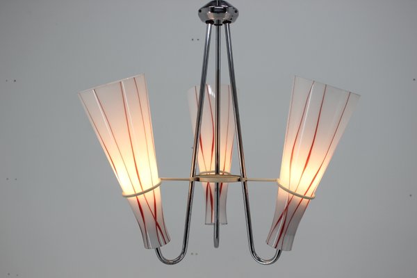 Chrome Pendant Lamp, 1960s-TZ-582535