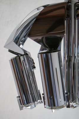 Chrome Pendant Lamp Attributed to Goffredo Reggiani, 1970s-MTX-959804