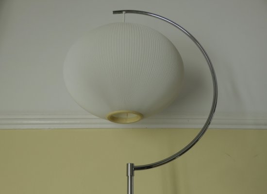 Chrome & Plastic Floor Lamp, 1960s-EY-604759