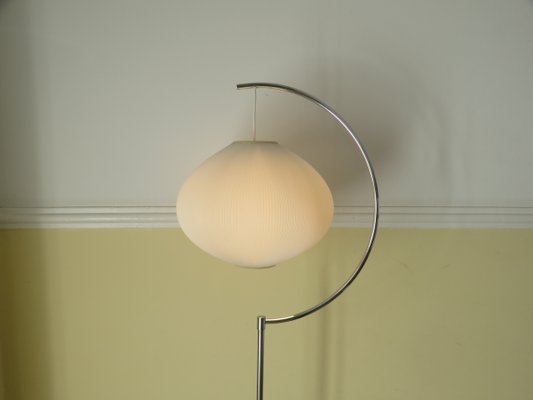 Chrome & Plastic Floor Lamp, 1960s-EY-604759