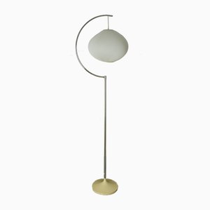 Chrome & Plastic Floor Lamp, 1960s-EY-604759