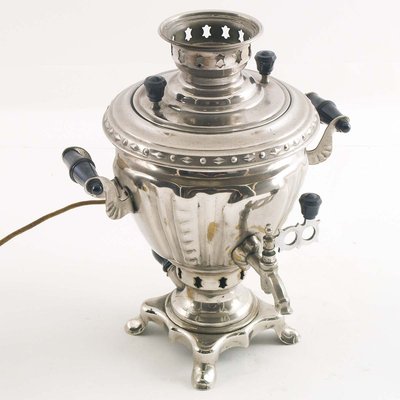 Chrome-Plated Brass Samovar from 3WB, 1969-NJV-772674