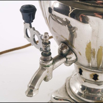 Chrome-Plated Brass Samovar from 3WB, 1969-NJV-772674