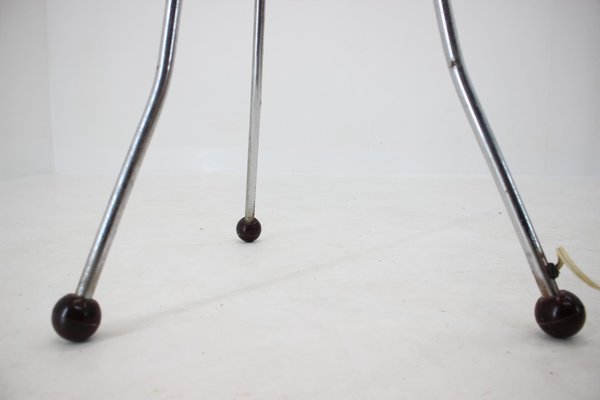 Chrome Plated Floor Lamp, Czechoslovakia, 1960s-TZ-1062770