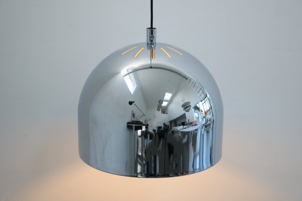 Chrome-Plated Pendant Light from Staff, 1970s-FJP-2035485