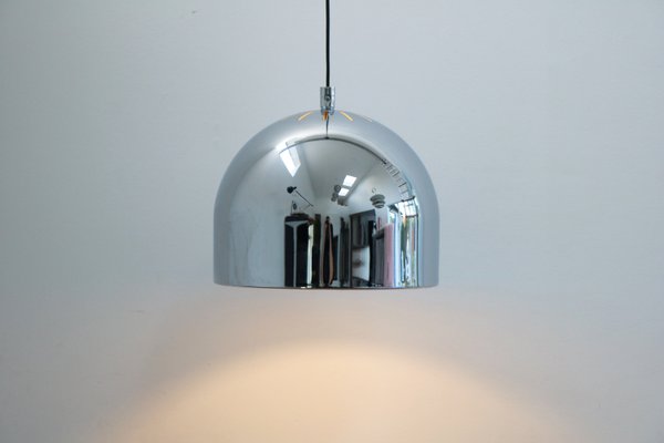 Chrome-Plated Pendant Light from Staff, 1970s-FJP-2035485