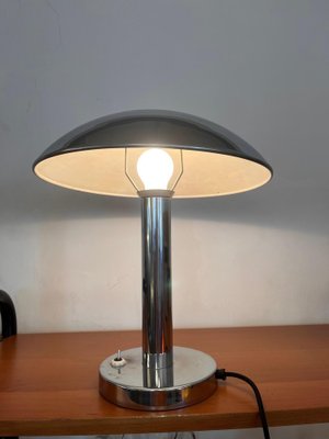 Chrome-Plated Table Lamp attributed to Josef Hurka for Napako, 1940s-SEI-1718305