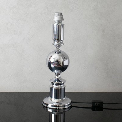 Chrome Plated Table Lamp from Hustadt Leuchten, 1970s-IXK-1343730