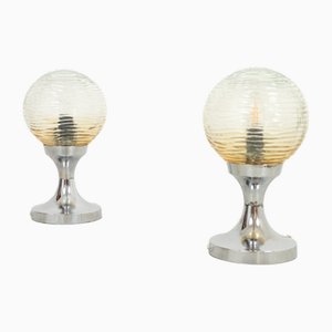 Chrome Table Lamps, 1970s, Set of 2-FOH-2034826