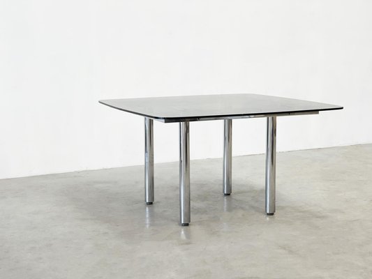 Chrome Tubular Dining Table, 1970s-XLH-1814047